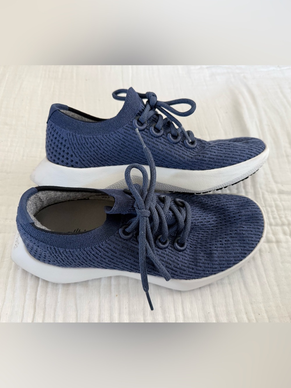 NWOT Allbirds Tree Dasher 2 Blizzard Sneakers Women’s Size 8.5